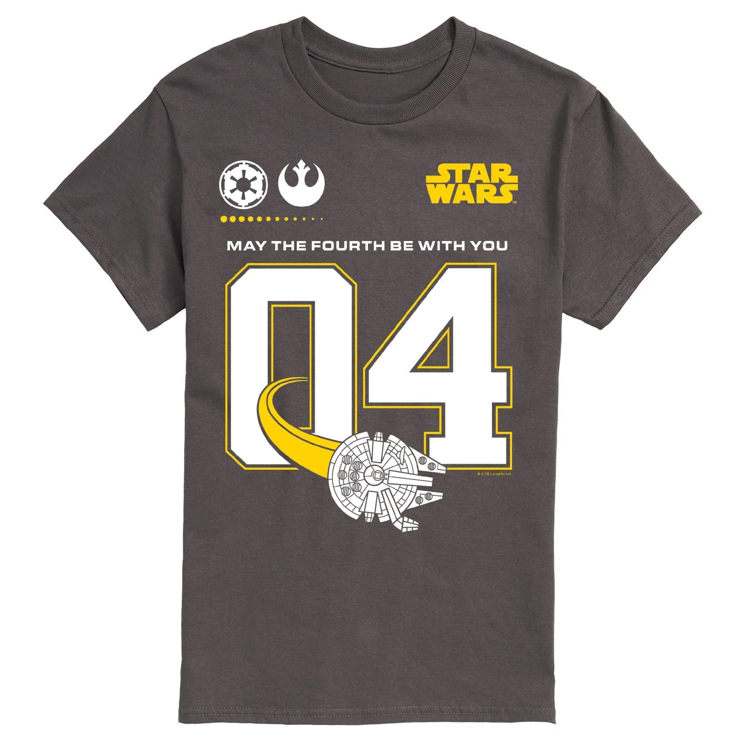 Star Wars - May Fourth Jersey - Men's Short Sleeve Graphic T-Shirt sold by Zulily product image thumbnail 3