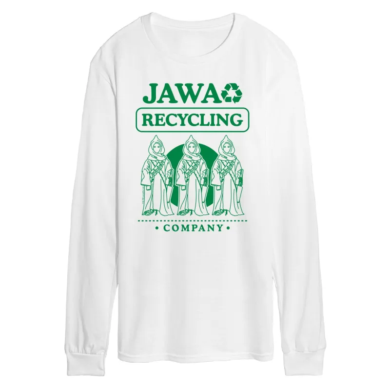 Star Wars - Jawa Recycling - Men's Long Sleeve Graphic T-Shirt sold by Zulily