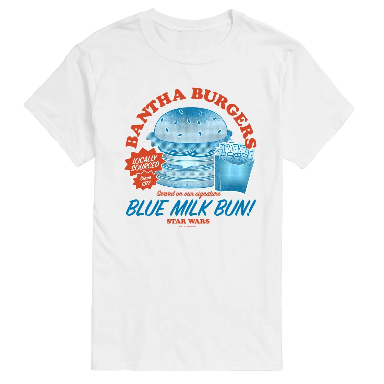 Star Wars - Bantha Burgers - Men's Short Sleeve Graphic T-Shirt sold by Zulily product image thumbnail 2