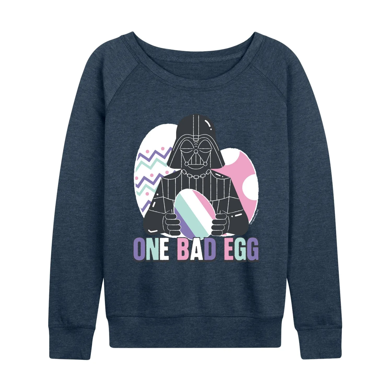 Star Wars - One Bad Egg Vader - Women's French Terry Long Sleeve Pullover sold by Zulily