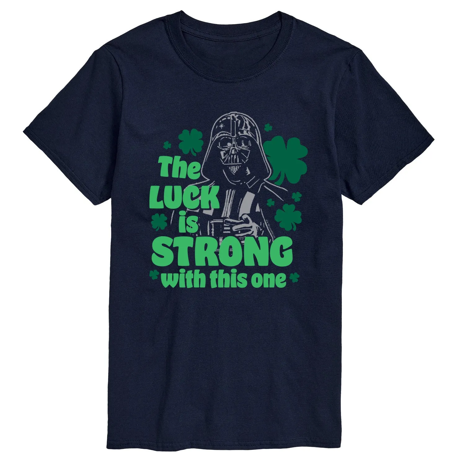 Star Wars - Luck Is Strong - Men's Short Sleeve Graphic T-Shirt sold by Zulily