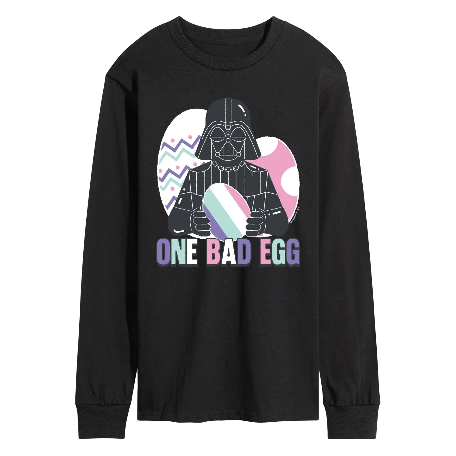 Star Wars - One Bad Egg Vader - Men's Long Sleeve Graphic T-Shirt sold by Zulily product image thumbnail 3
