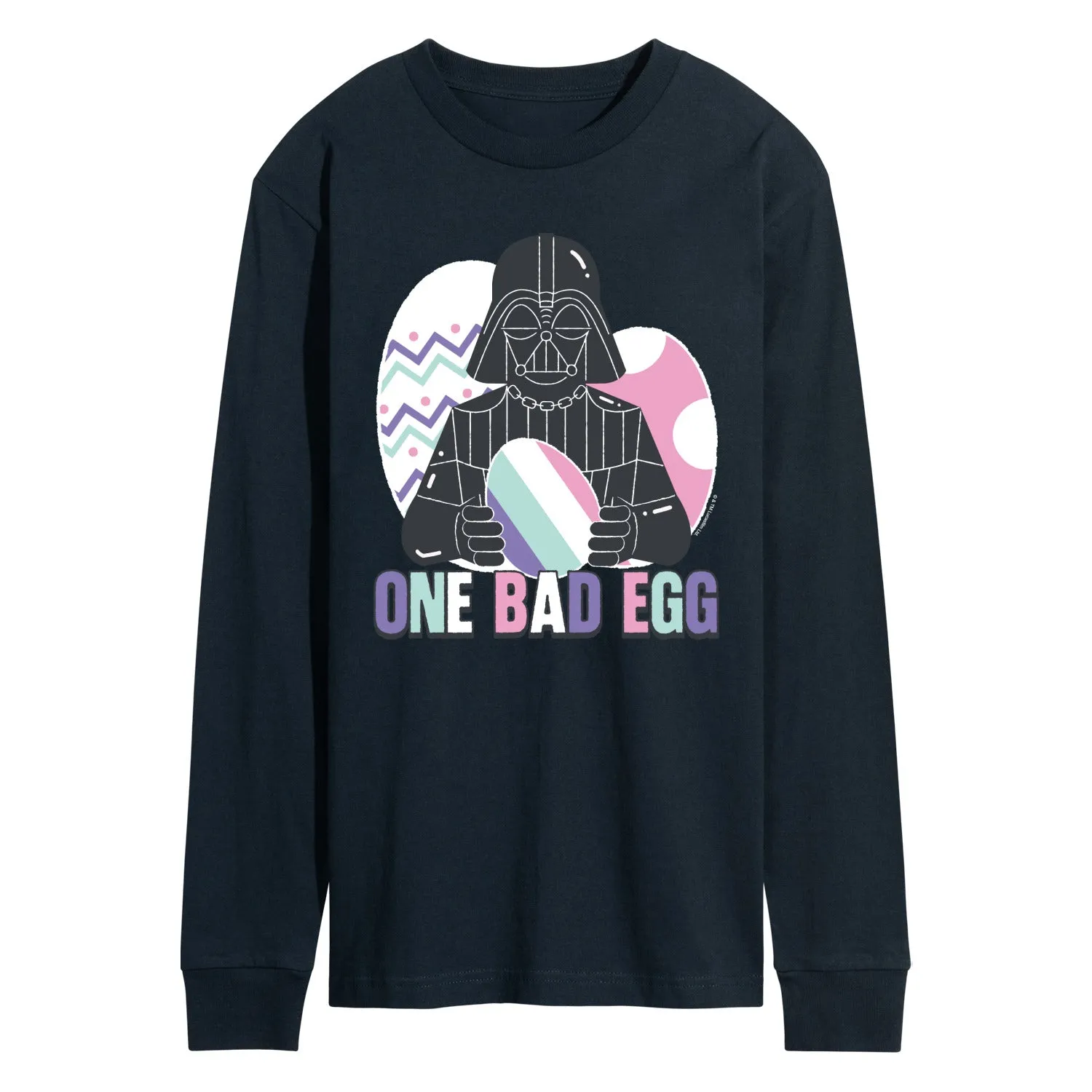 Star Wars - One Bad Egg Vader - Men's Long Sleeve Graphic T-Shirt sold by Zulily