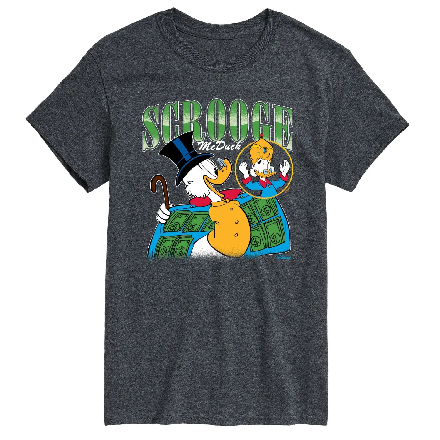 Duck Tales - Scrooge McDuck Bootleg - Men's Short Sleeve Graphic T-Shirt sold by Zulily product image thumbnail 3