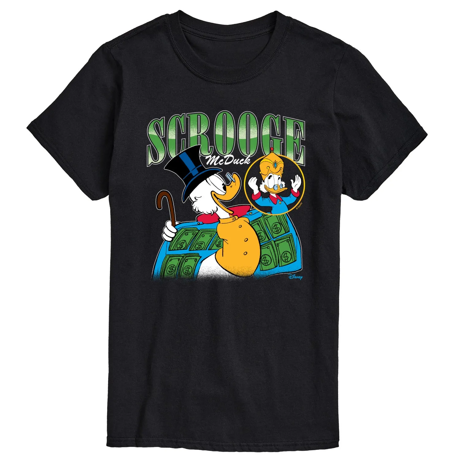 Duck Tales - Scrooge McDuck Bootleg - Men's Short Sleeve Graphic T-Shirt sold by Zulily product image thumbnail 2