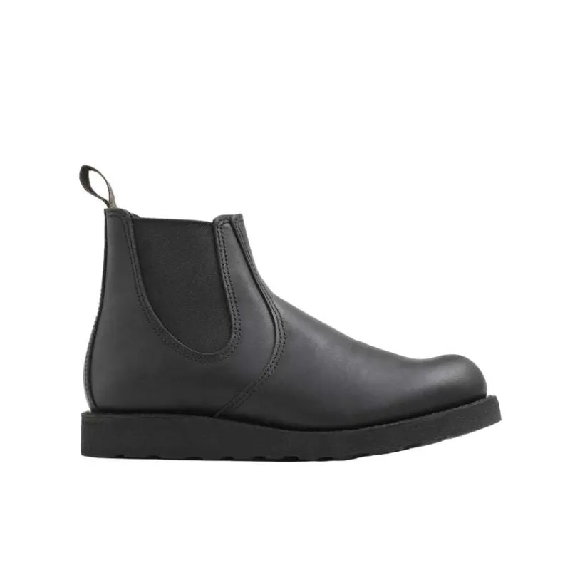 Red Wing Classic Chelsea Leather Black Boots sold by Zulily