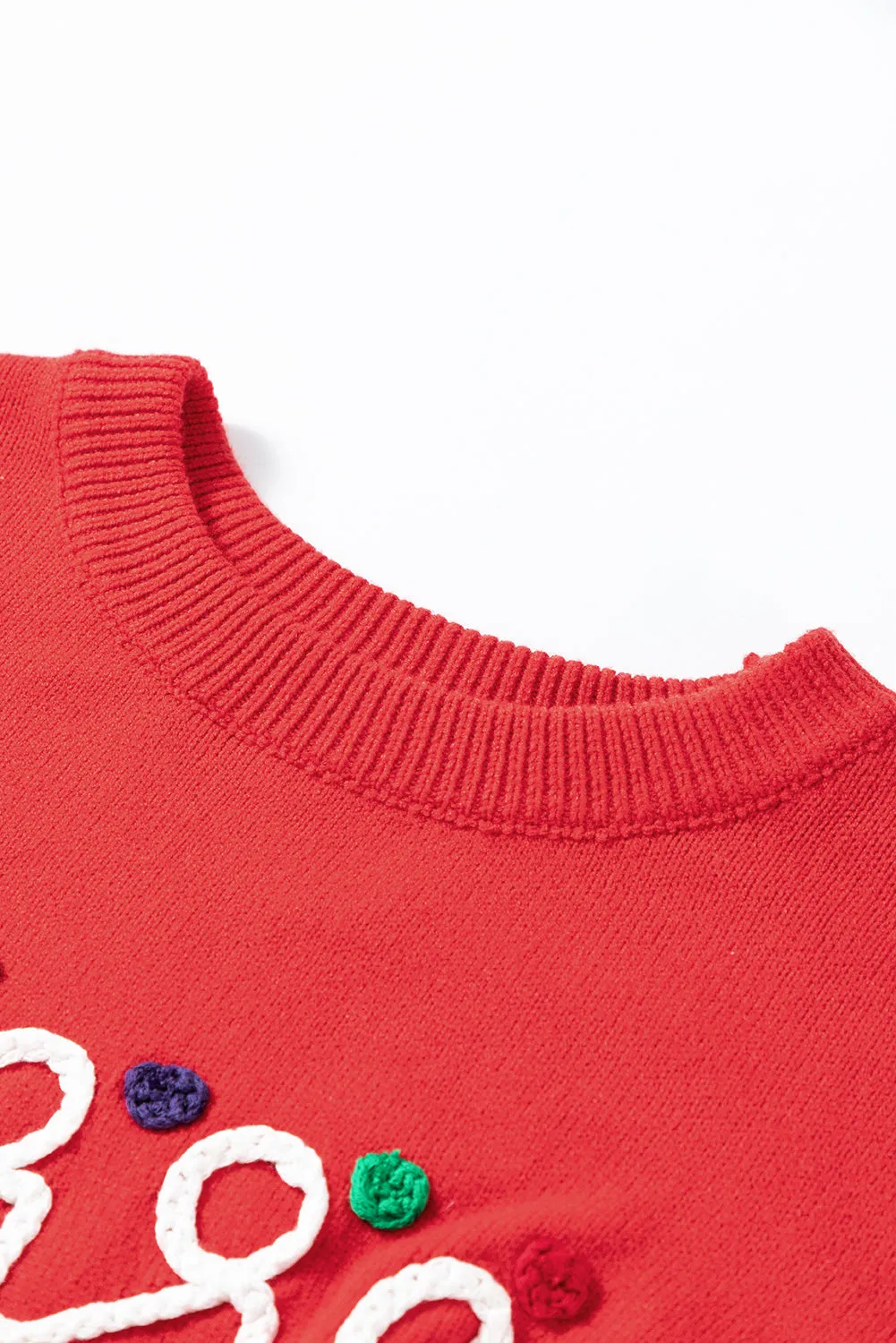 Threaded Pear Aria Merry Graphic Christmas Sweater sold by Zulily product image thumbnail 3
