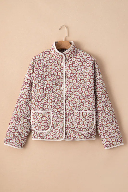 Threaded Pear Avery Contrast Edge Stand Jacket sold by Zulily