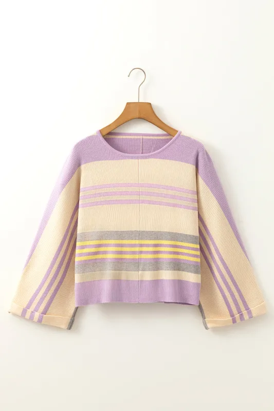 Threaded Pear Mia Cuffed Dolman Sleeve Sweater sold by Zulily