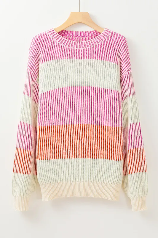 Threaded Pear Ella Knit Bubble Sleeve Sweater sold by Zulily