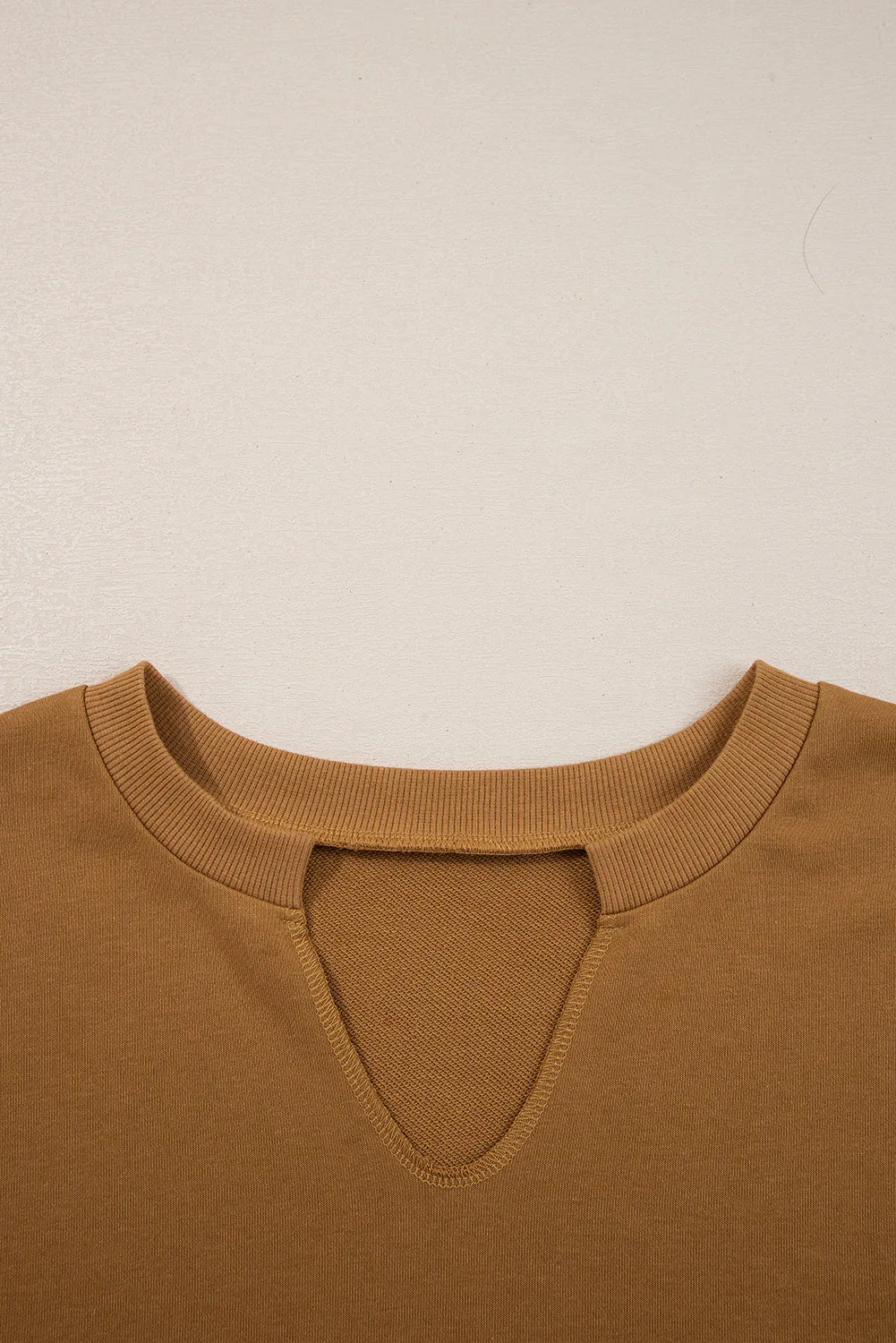 Threaded Pear Isabella High Low Patchwork Sweatshirt sold by Zulily product image thumbnail 3