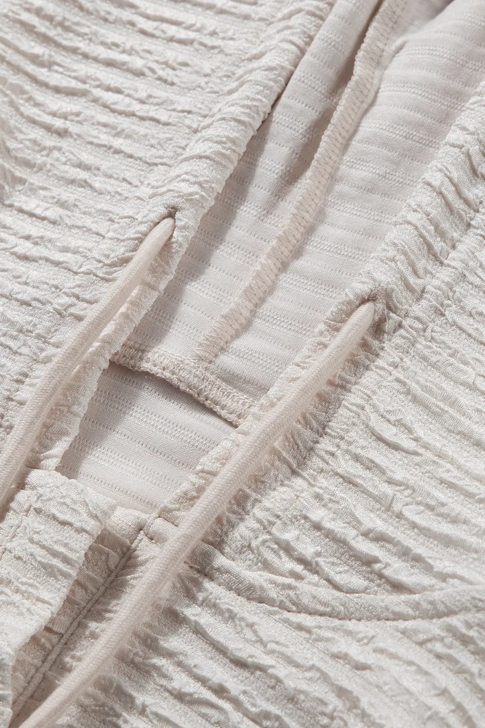 Threaded Pear Madison Textured Drawstring Henley Hoodie sold by Zulily product image thumbnail 3