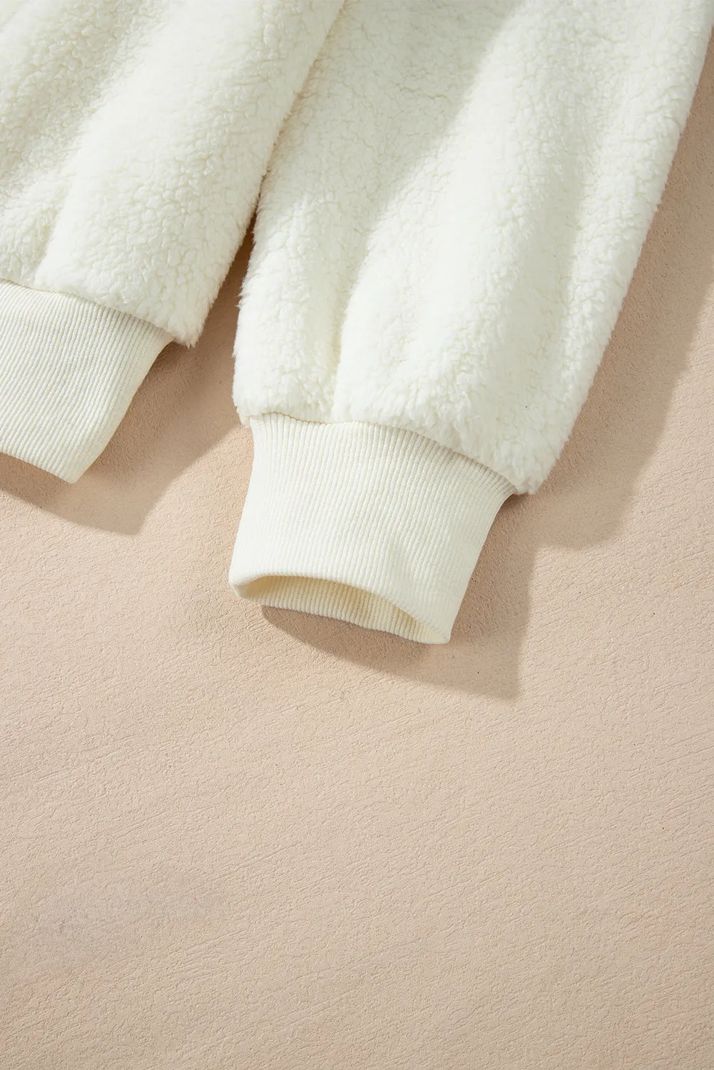 Threaded Pear Mila Sherpa Howdy Patched Pullover sold by Zulily product image thumbnail 5