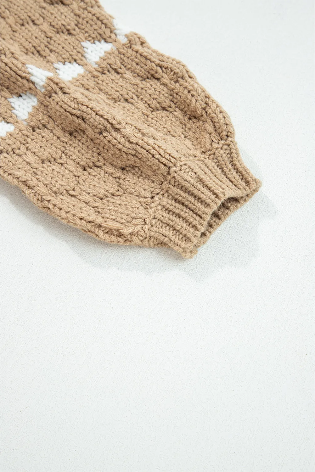 Threaded Pear Avery Puff Sleeve Baggy Sweater sold by Zulily product image thumbnail 5