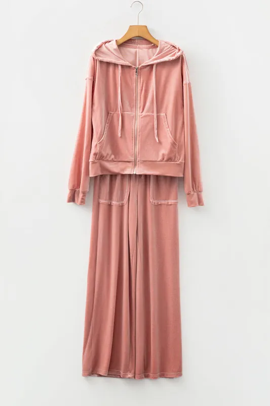 Threaded Pear Milana and Wide Leg Pants Set made by Threaded Pear