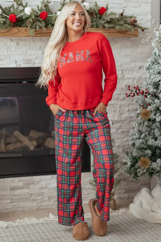 Threaded Pear Ryleigh Crewneck Pullover and Pants made by Threaded Pear