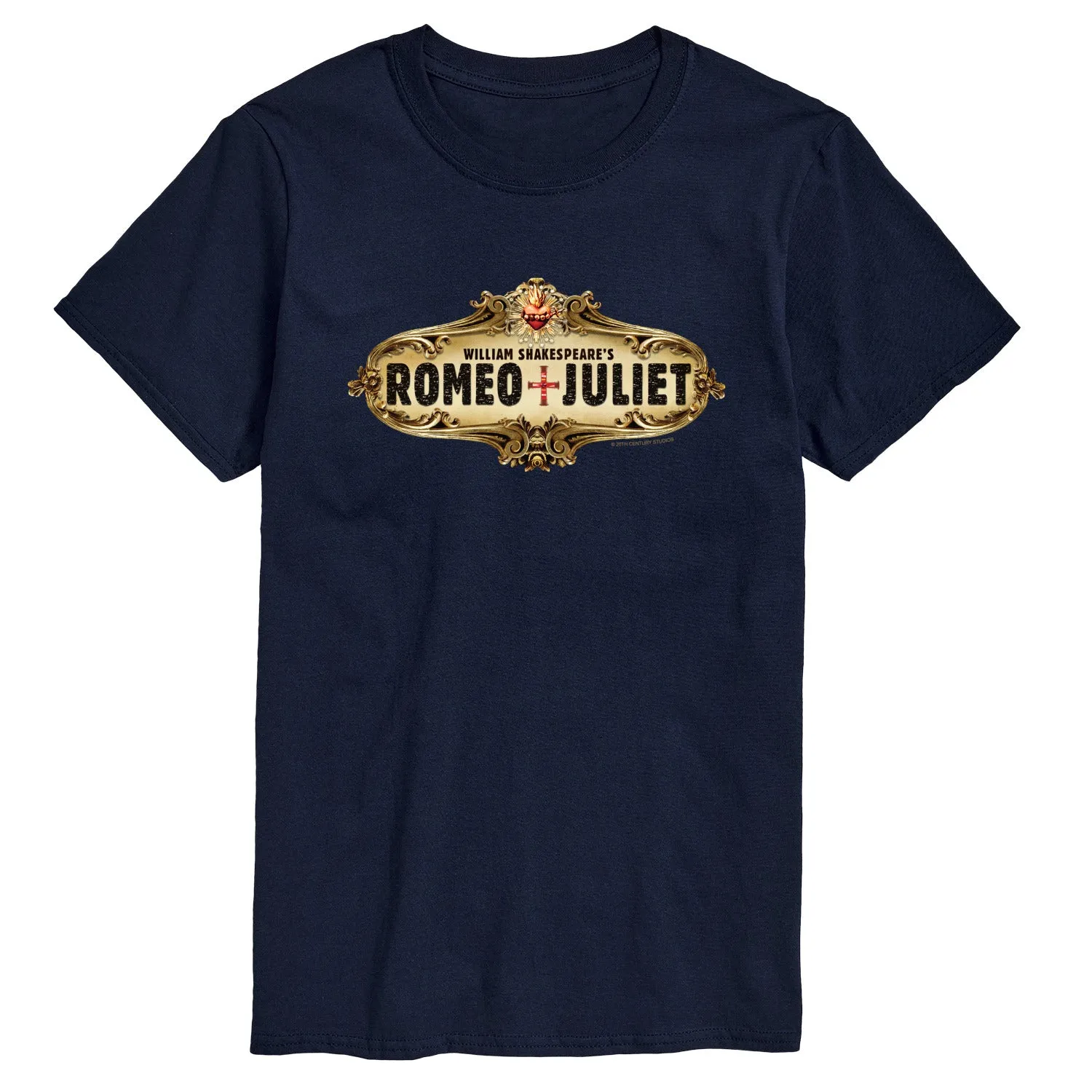 William Shakespeare’s Romeo + Juliet - Gold Logo - Men's Short Sleeve Graphic T-Shirt sold by Zulily product image thumbnail 3