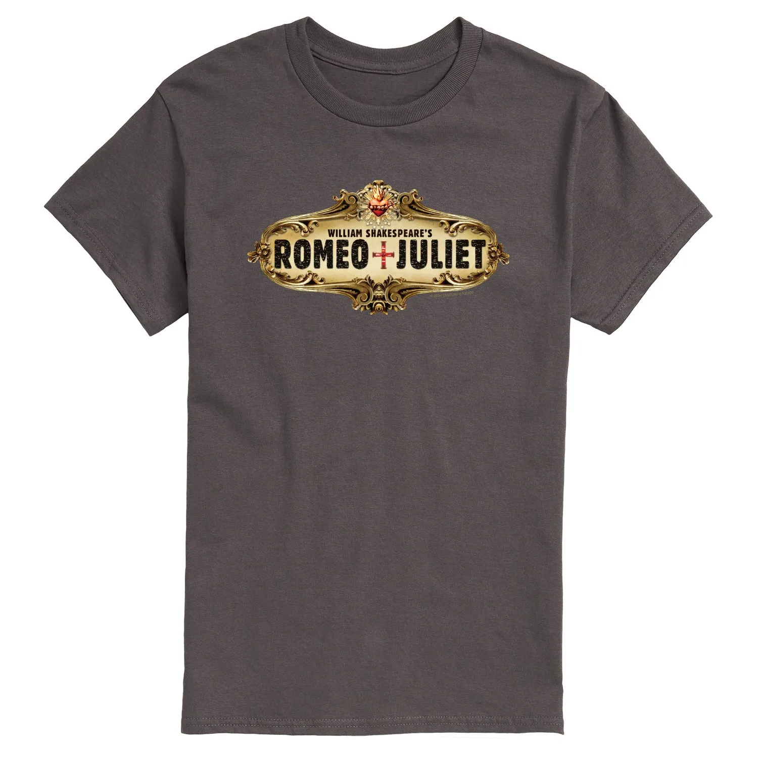 William Shakespeare’s Romeo + Juliet - Gold Logo - Men's Short Sleeve Graphic T-Shirt sold by Zulily product image thumbnail 5
