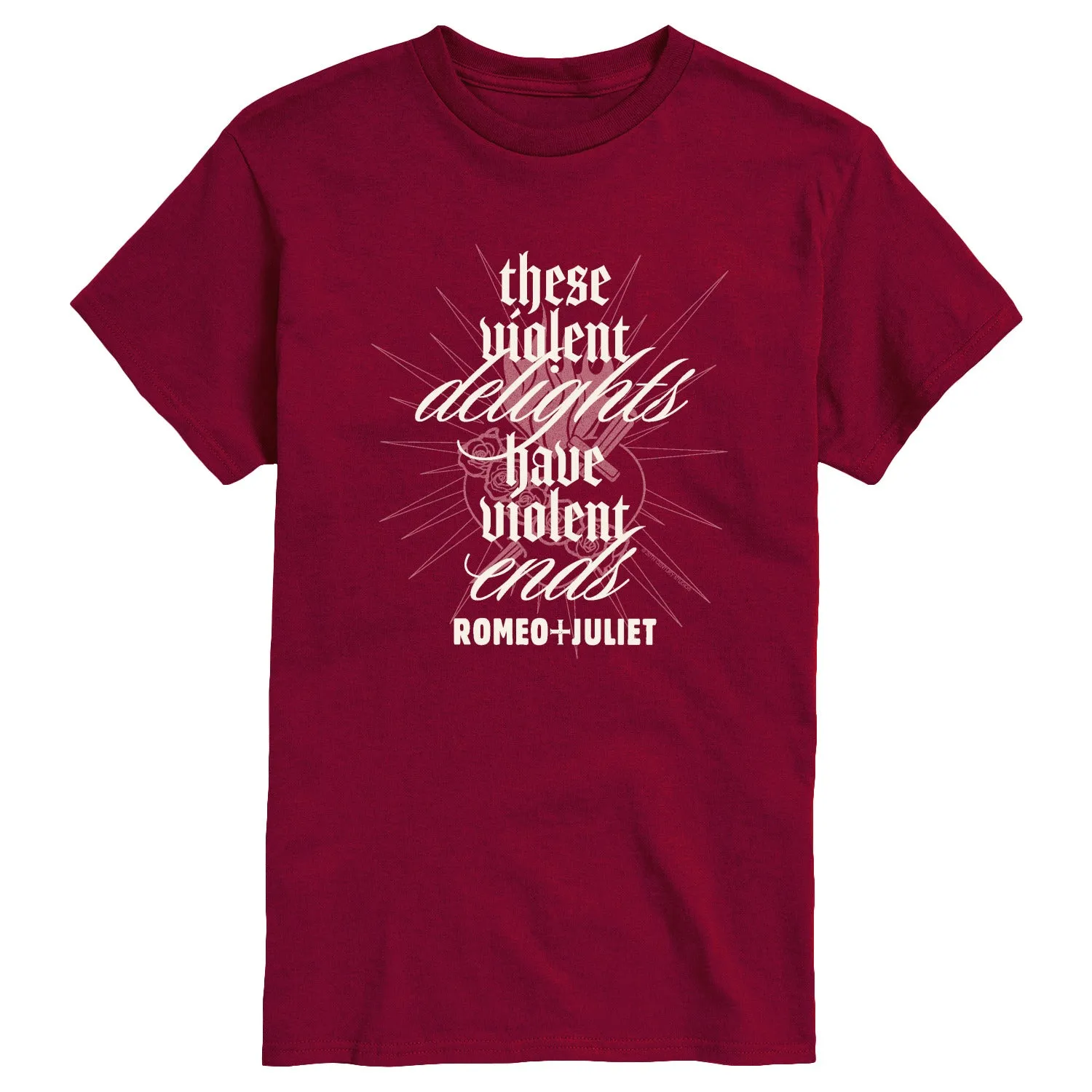 William Shakespeare’s Romeo + Juliet - Violent Delights - Men's Short Sleeve Graphic T-Shirt sold by Zulily product image thumbnail 5