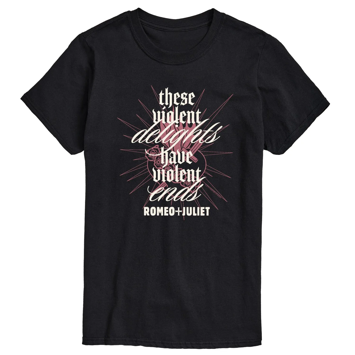 William Shakespeare’s Romeo + Juliet - Violent Delights - Men's Short Sleeve Graphic T-Shirt sold by Zulily product image thumbnail 2