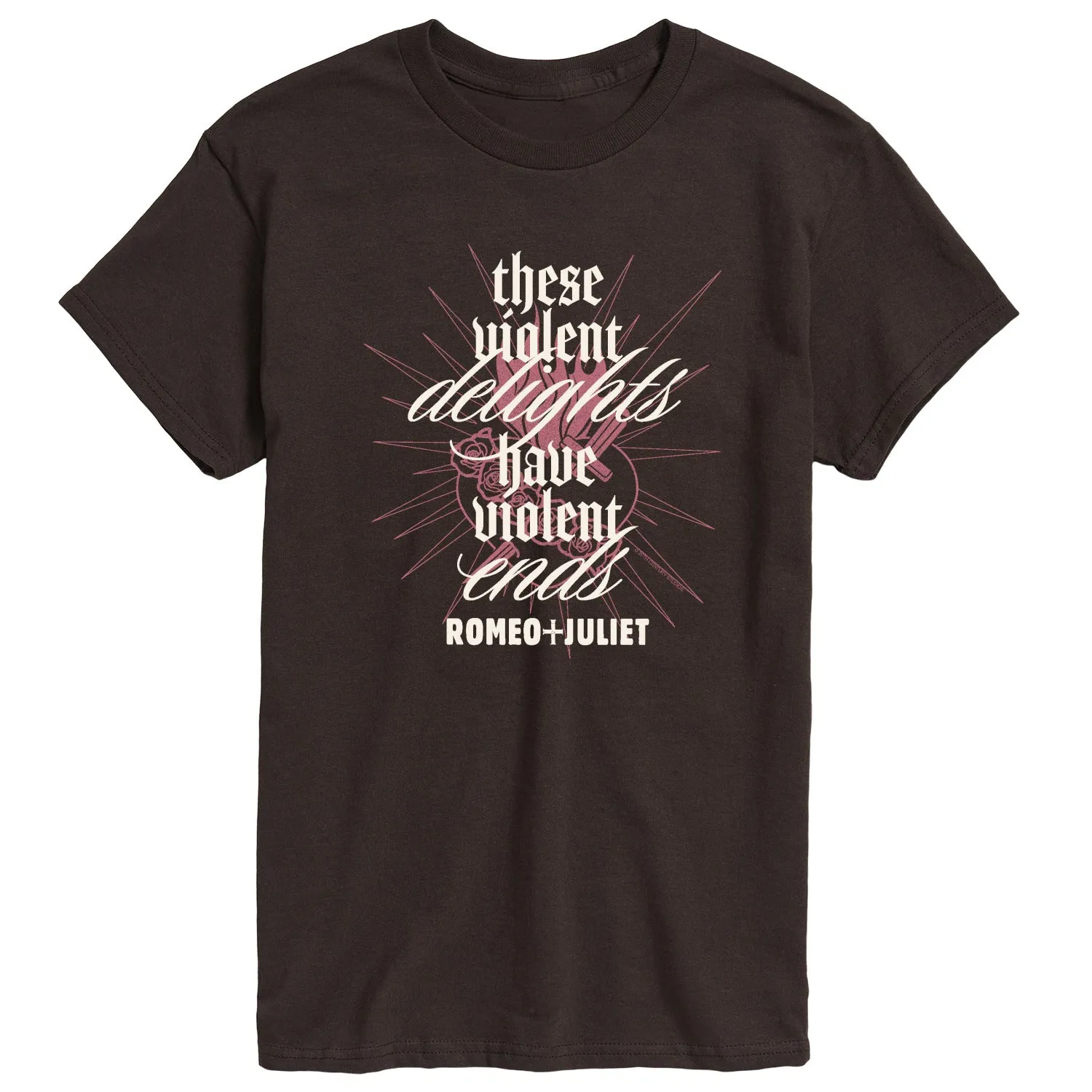 William Shakespeare’s Romeo + Juliet - Violent Delights - Men's Short Sleeve Graphic T-Shirt sold by Zulily product image thumbnail 4