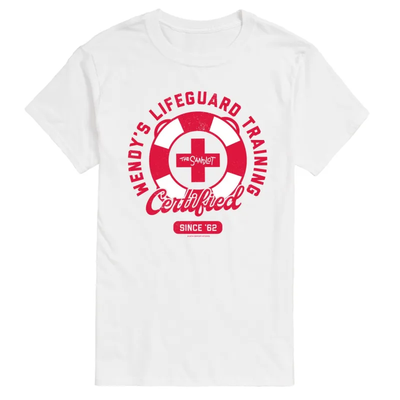 The Sandlot - Wendy's Lifeguard Training - Men's Short Sleeve Graphic T-Shirt sold by Zulily