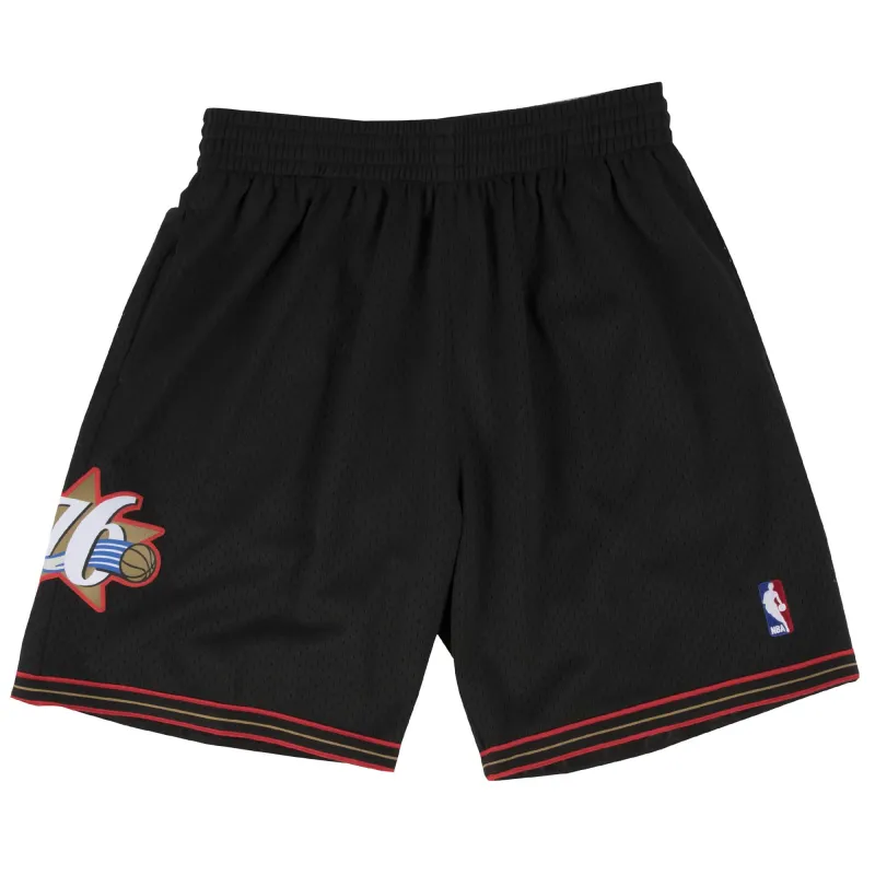 Men's Mitchell & Ness NBA Swingman Shorts 2000-01 Philadelphia 76Ers sold by Zulily