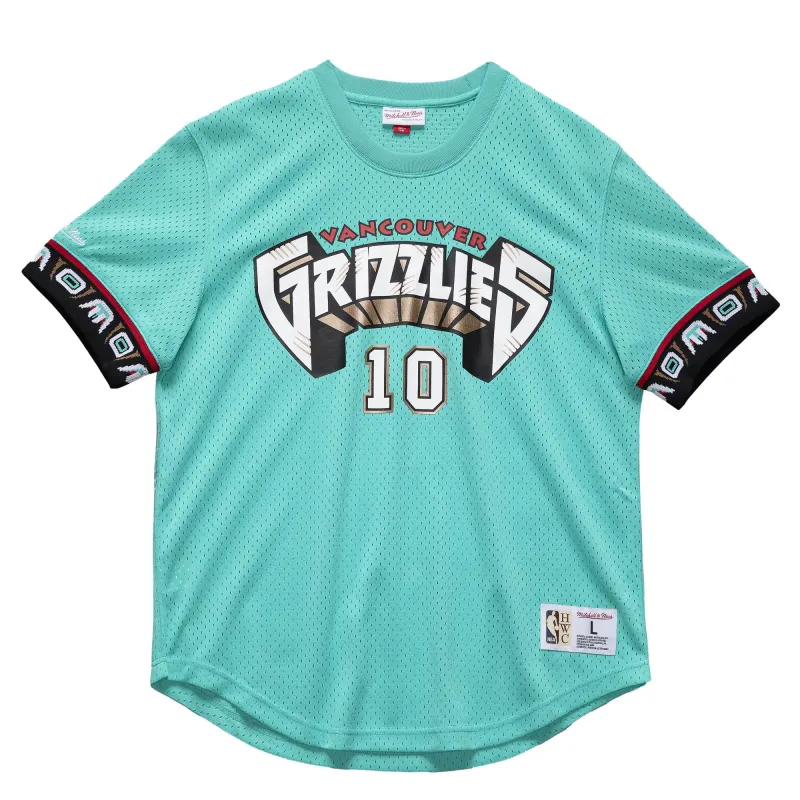 Mitchell & Ness NBA N&N Mesh Top Vancouver Grizzlies 98 Mike Bibby sold by Zulily