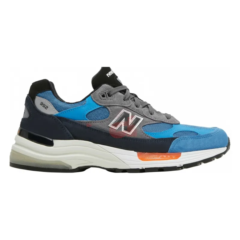 Men's New Balance 992 'Black Blue Grey' sold by Zulily