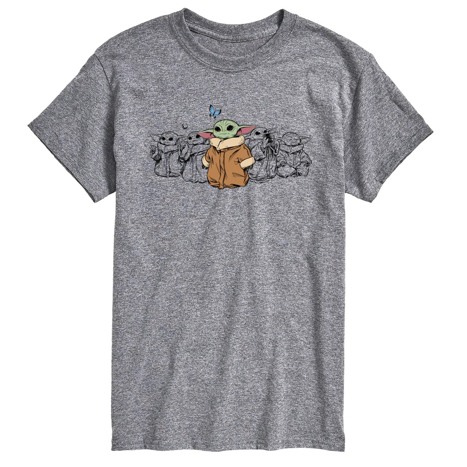 The Mandalorian - Grogu Multi - Men's Short Sleeve Graphic T-Shirt sold by Zulily product image thumbnail 2
