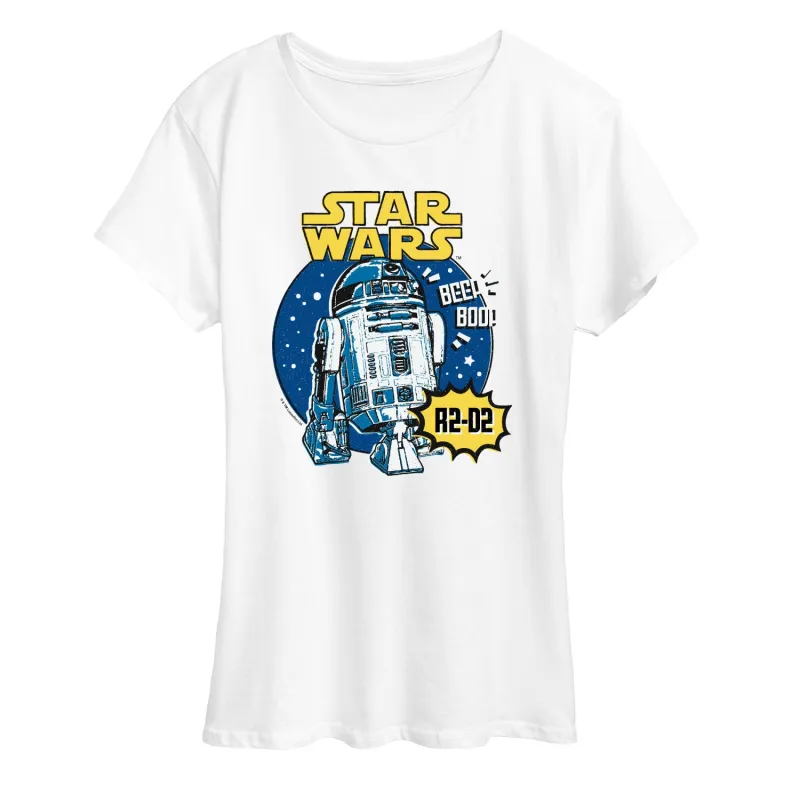 Star Wars - R2 Wrapper - Women's Short Sleeve Graphic T-Shirt sold by Zulily