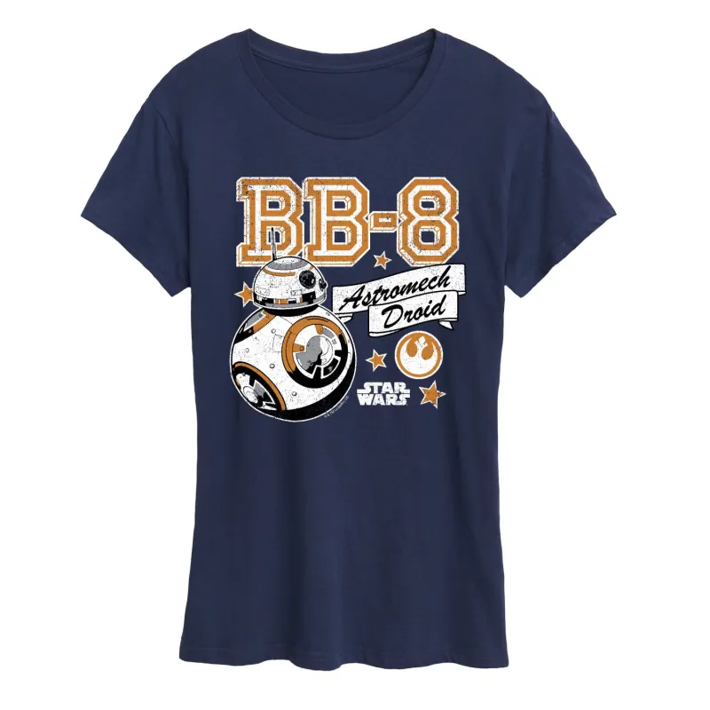 Star Wars: The Force Awakens - BB-8 Astromech Droid - Women's Short Sleeve Graphic T-Shirt sold by Zulily