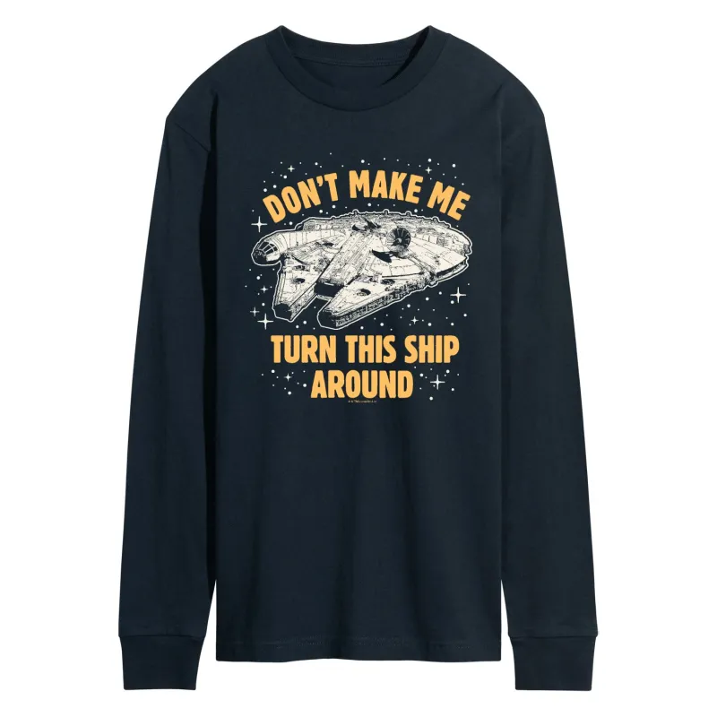 Star Wars - Turn This Around - Men's Long Sleeve Graphic T-Shirt sold by Zulily