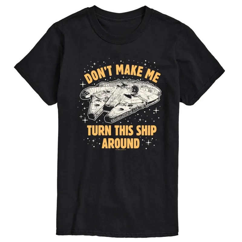Star Wars - Turn This Around - Men's Short Sleeve Graphic T-Shirt sold by Zulily