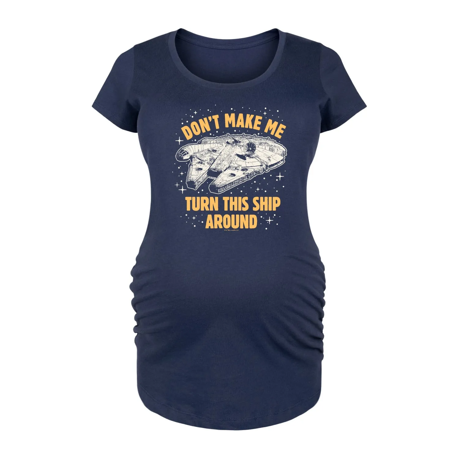 Star Wars - Turn This Around - Women's Maternity Scoop Neck Graphic T-Shirt sold by Zulily