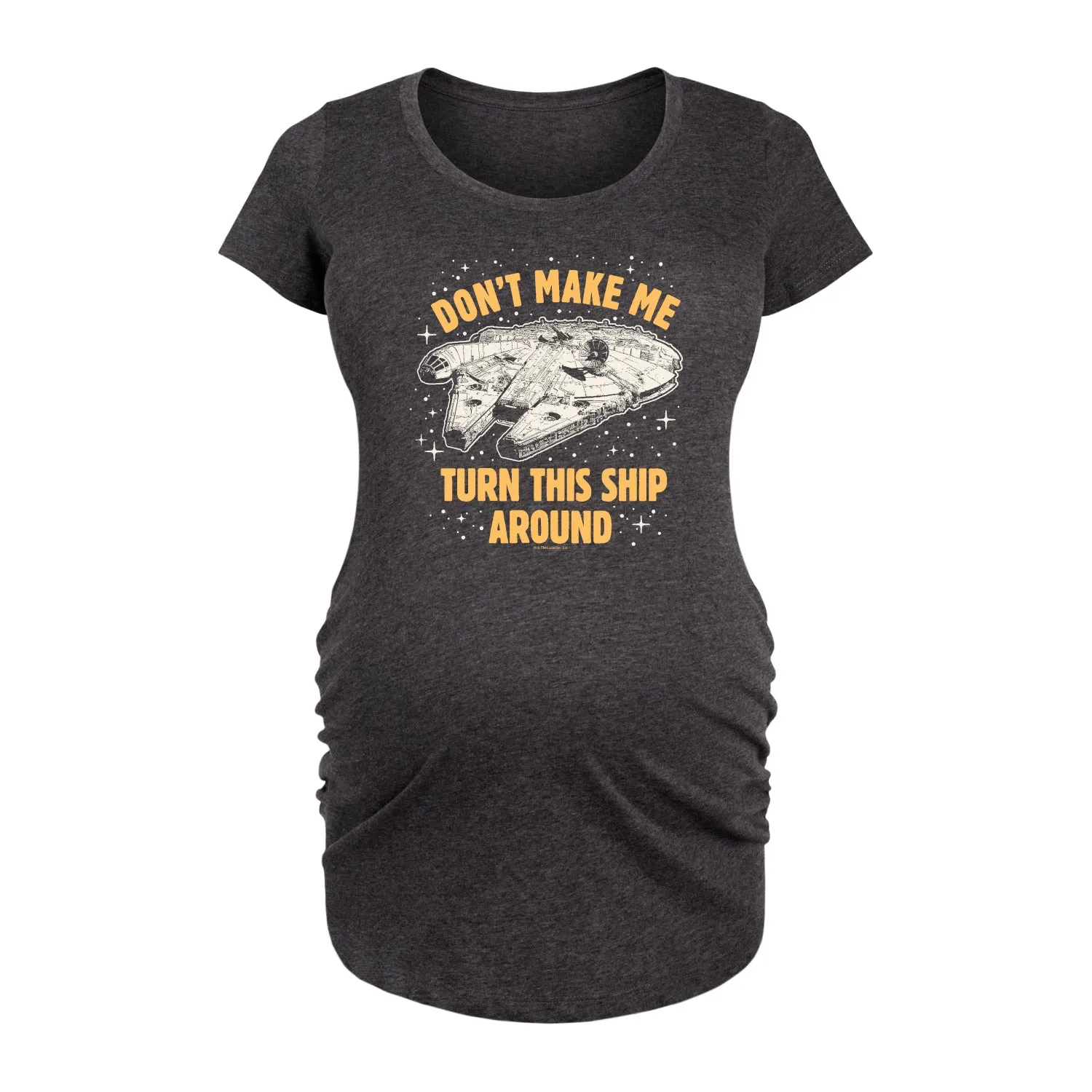 Star Wars - Turn This Around - Women's Maternity Scoop Neck Graphic T-Shirt sold by Zulily product image thumbnail 2