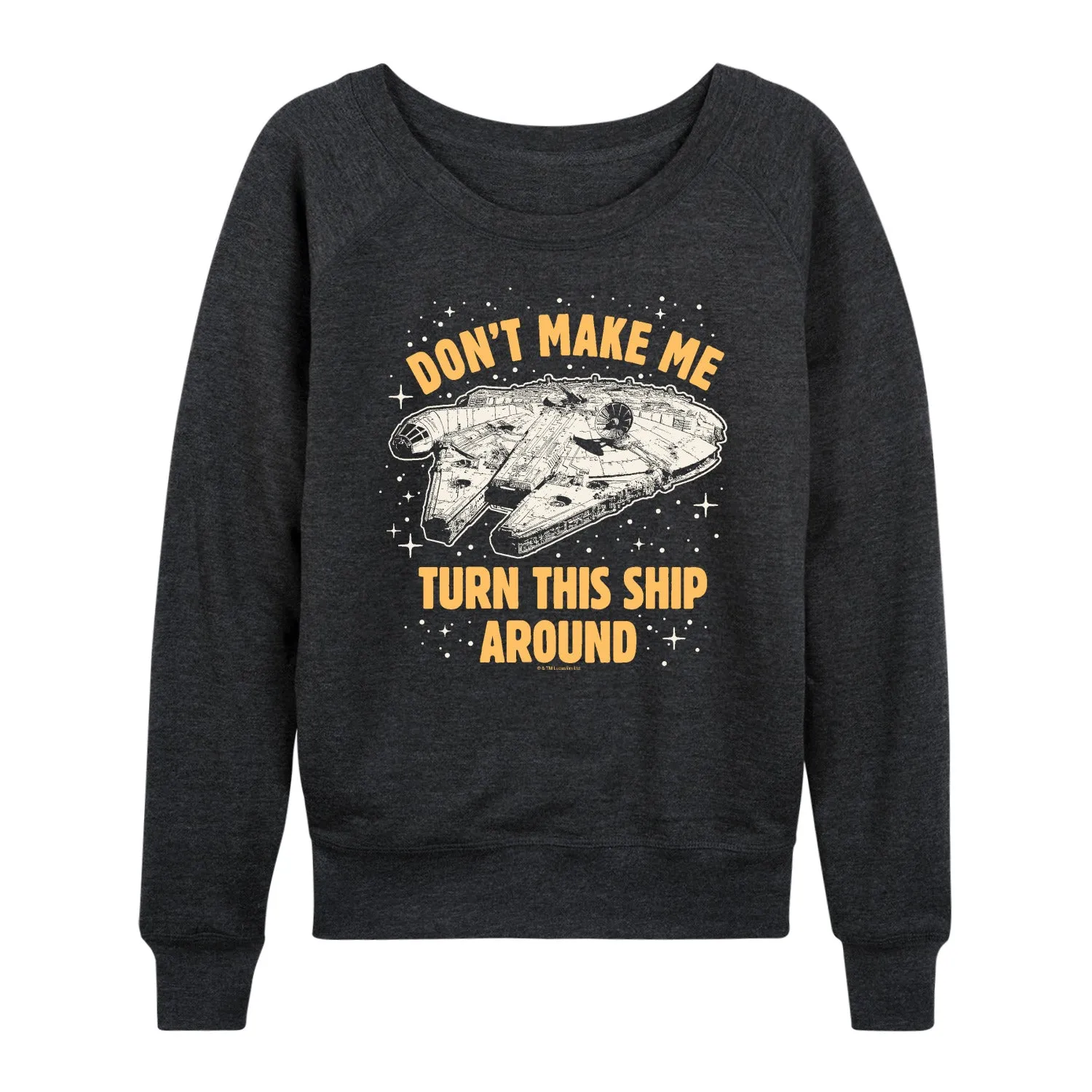 Star Wars - Turn This Around - Women's French Terry Long Sleeve Pullover sold by Zulily