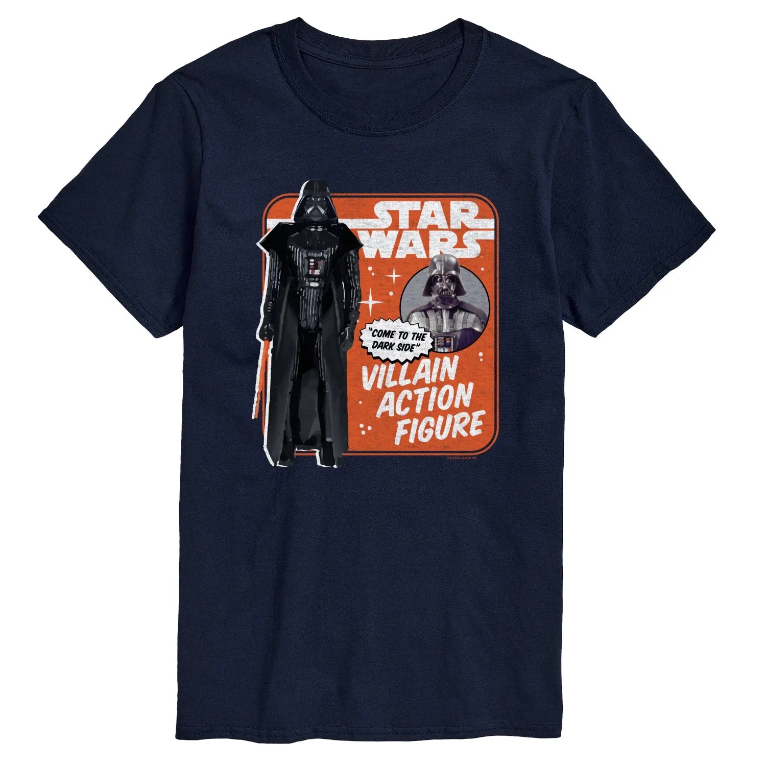 Star Wars - Vader Action Figure - Men's Short Sleeve Graphic T-Shirt sold by Zulily product image thumbnail 5