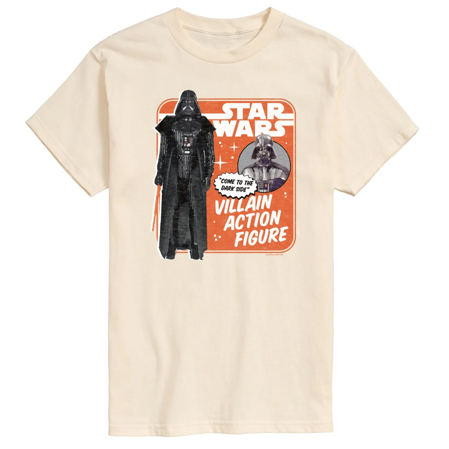 Star Wars - Vader Action Figure - Men's Short Sleeve Graphic T-Shirt sold by Zulily product image thumbnail 3