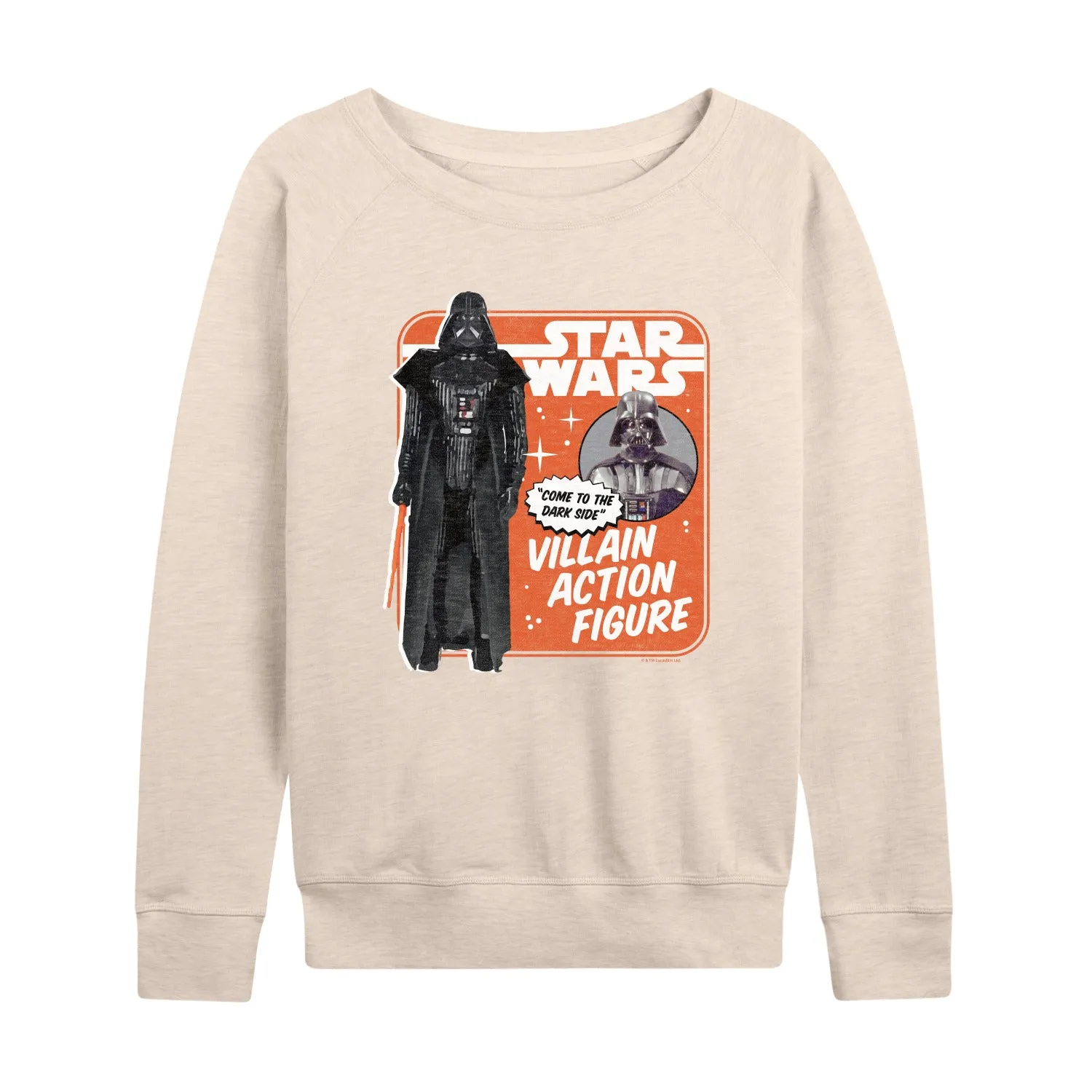 Star Wars - Vader Action Figure - Women's French Terry Long Sleeve Pullover sold by Zulily product image thumbnail 2