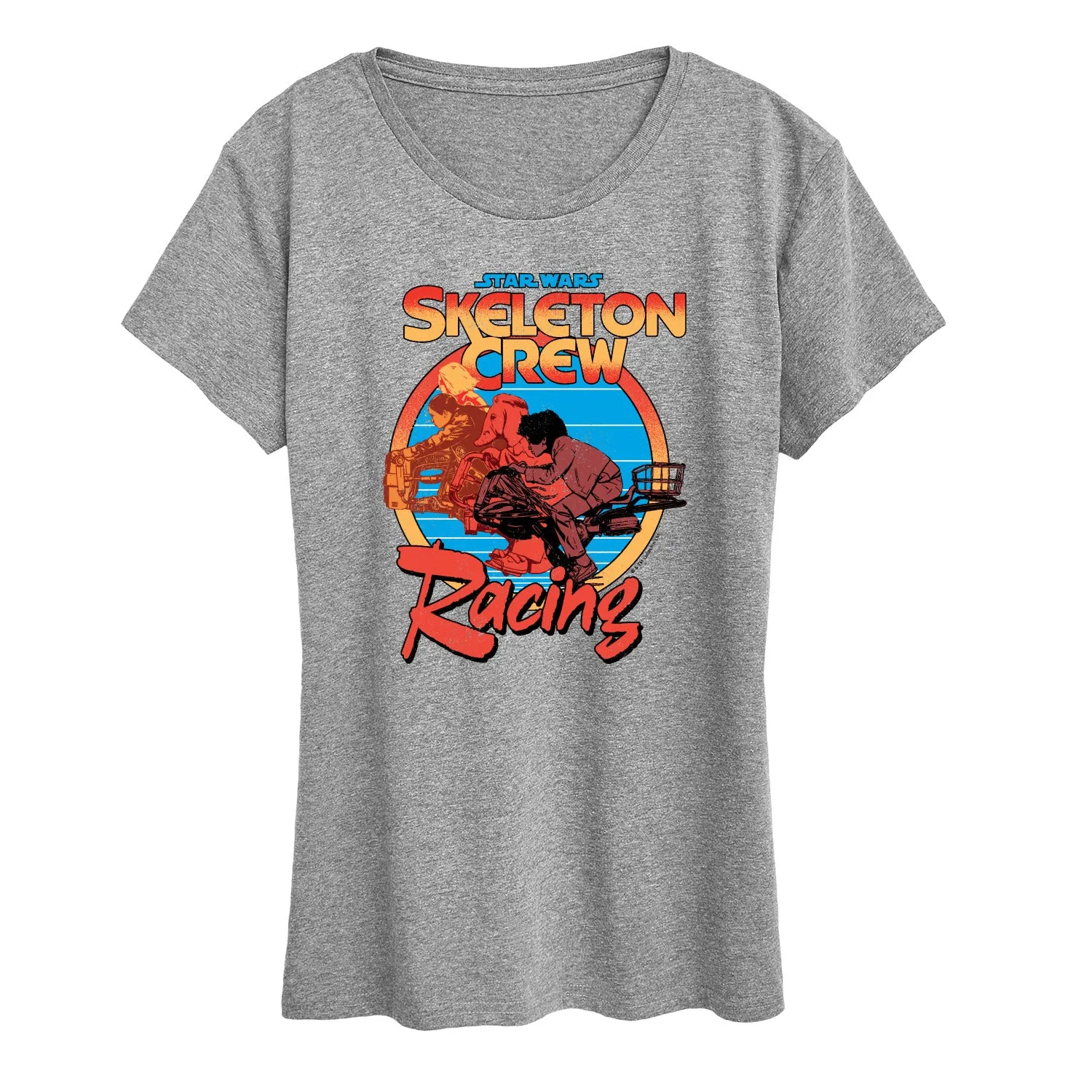 Star Wars: Skeleton Crew - Racing - Women's Short Sleeve Graphic T-Shirt sold by Zulily product image thumbnail 3