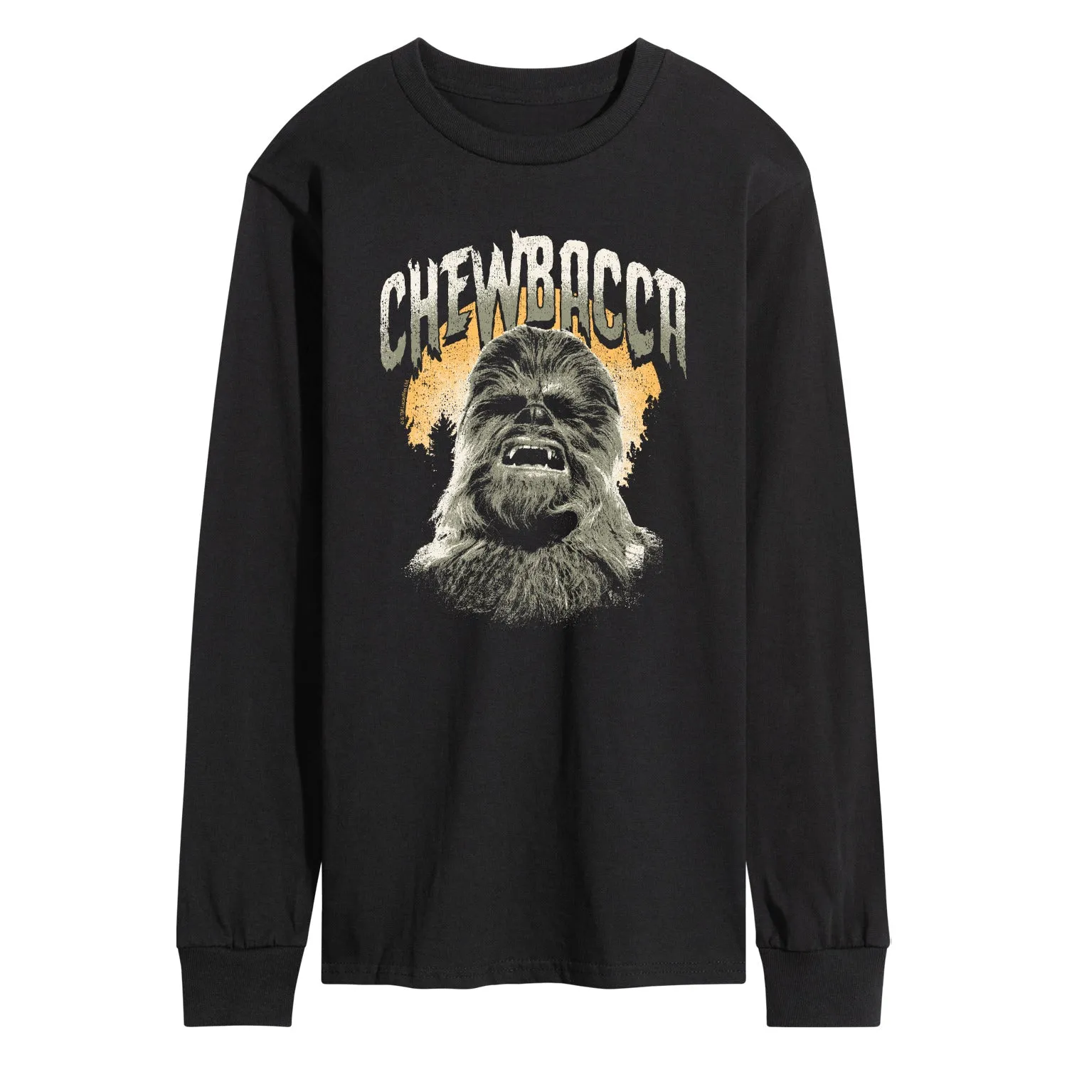 Star Wars - Chewbacca Horror Poster - Men's Long Sleeve Graphic T-Shirt sold by Zulily product image thumbnail 2
