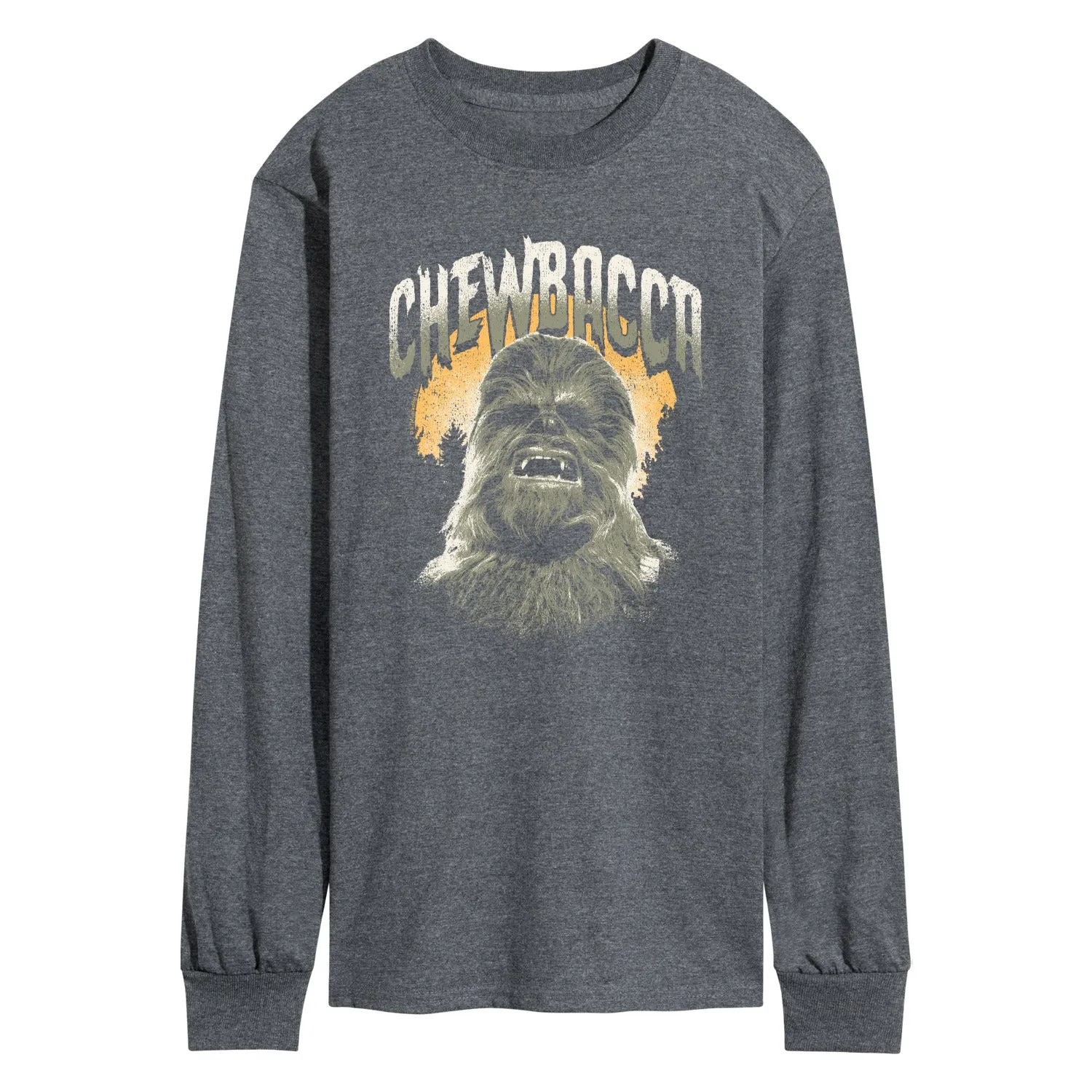 Star Wars - Chewbacca Horror Poster - Men's Long Sleeve Graphic T-Shirt sold by Zulily product image thumbnail 3