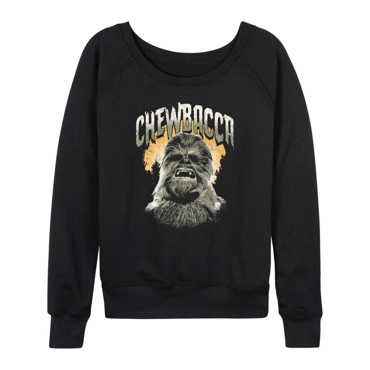Star Wars - Chewbacca Horror Poster - Women's French Terry Long Sleeve Pullover sold by Zulily product image thumbnail 2