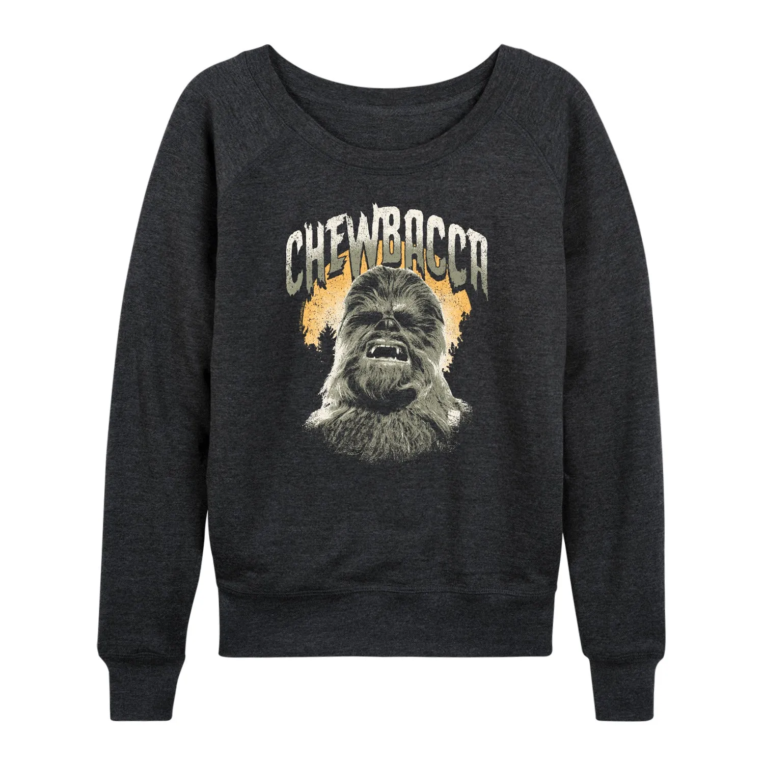Star Wars - Chewbacca Horror Poster - Women's French Terry Long Sleeve Pullover sold by Zulily product image thumbnail 3