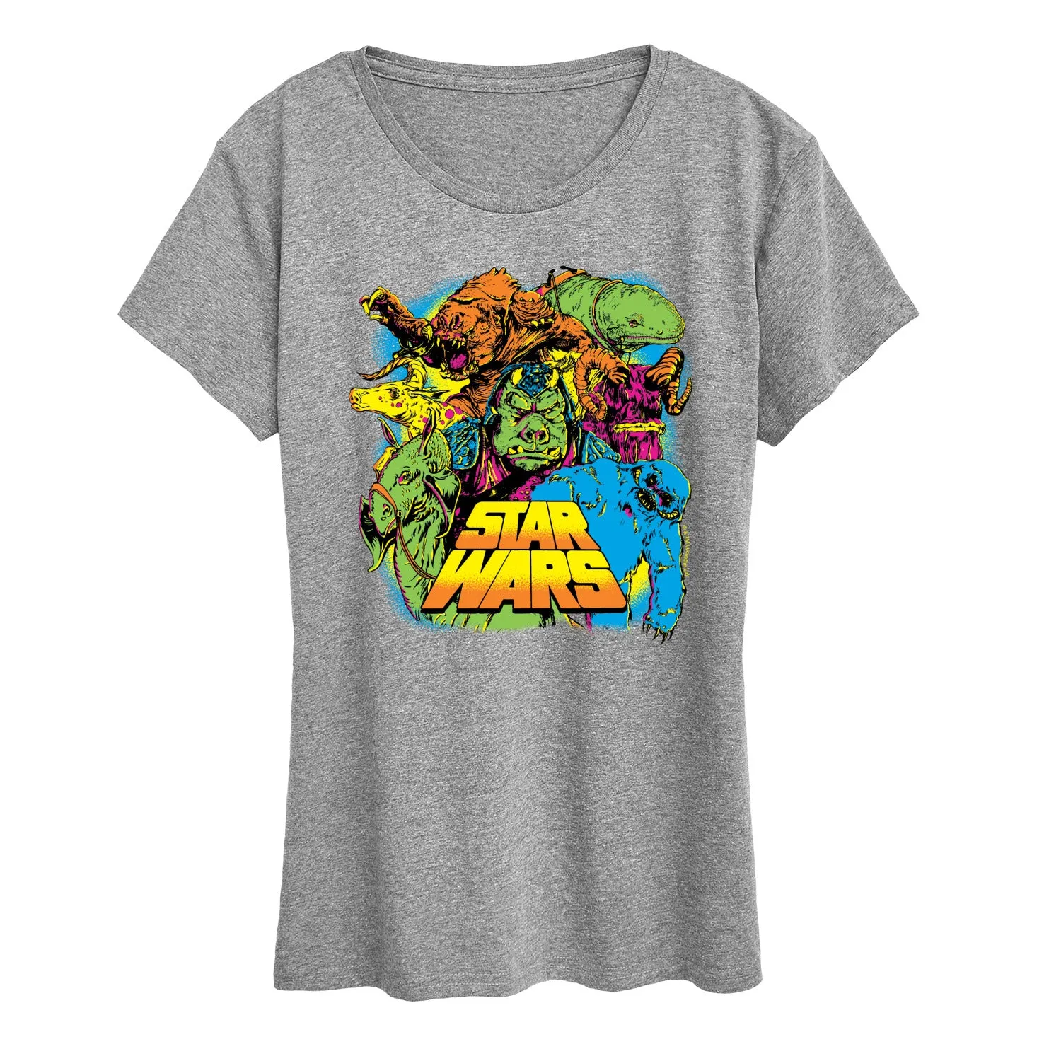 Star Wars - Spooky Creatures - Women's Short Sleeve Graphic T-Shirt sold by Zulily product image thumbnail 5