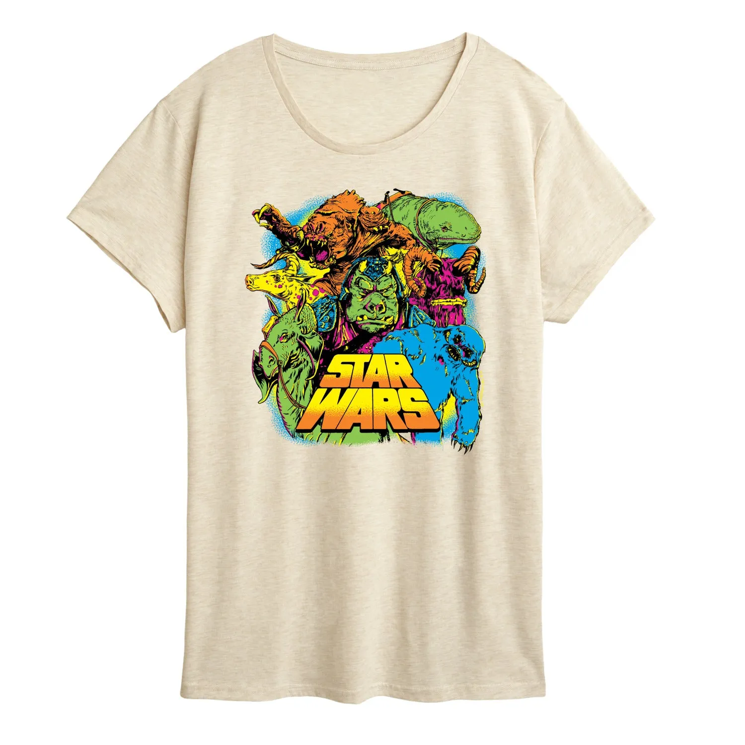 Star Wars - Spooky Creatures - Women's Short Sleeve Graphic T-Shirt sold by Zulily product image thumbnail 2