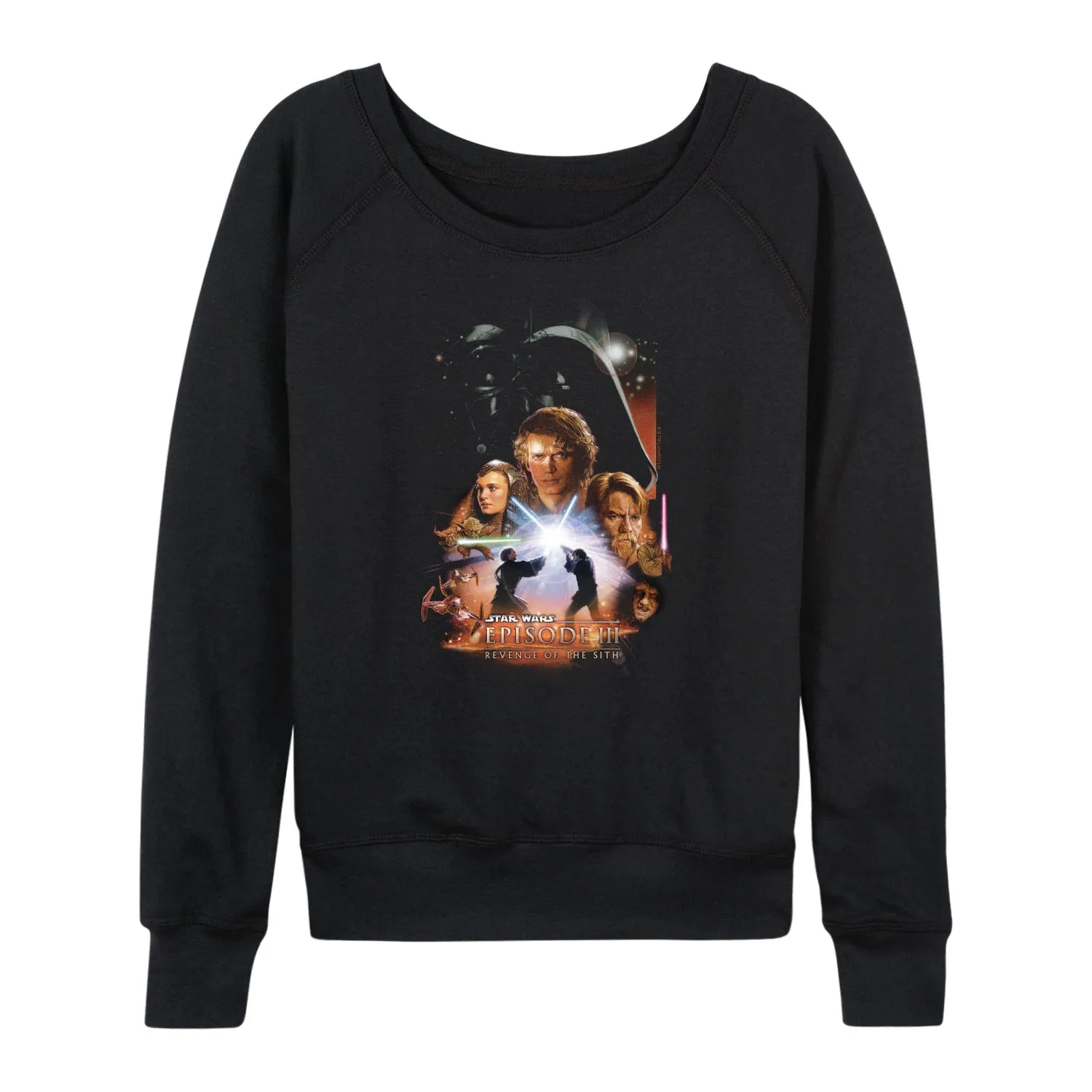 Star Wars - Revenge of the Sith Poster - Women's French Terry Long Sleeve Pullover sold by Zulily