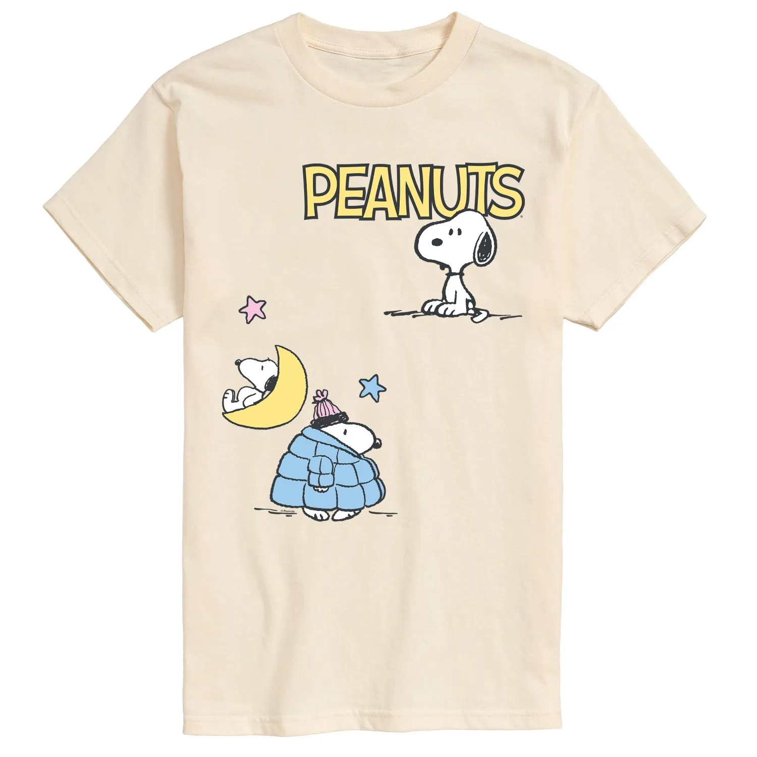 Peanuts - Snoopy Patchwork - Men's Short Sleeve Graphic T-Shirt sold by Zulily product image thumbnail 2
