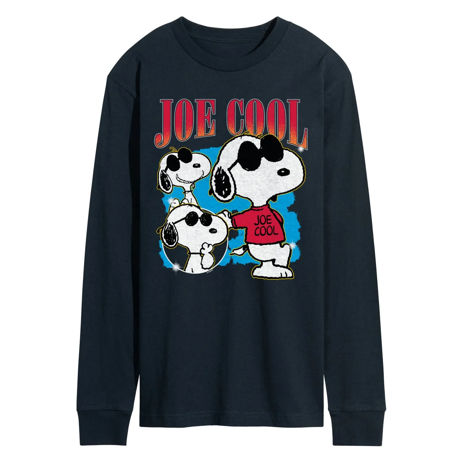 Peanuts - Joe Cool Collage - Men's Long Sleeve Graphic T-Shirt sold by Zulily product image thumbnail 3